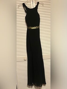express black maxi dress | Dresses | Express Empire Waist Pleated Lower Size Medium isNew Ankle Length Beach Wedding Waist Size:29″